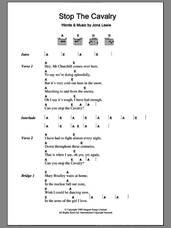 Cover icon of Stop The Cavalry sheet music for guitar (chords) by Jona Lewie, intermediate skill level