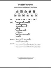Cover icon of Sweet Catatonia sheet music for guitar (chords) by Catatonia, Cerys Matthews and Mark Roberts, intermediate skill level