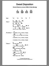 Cover icon of Sweet Disposition sheet music for guitar (chords) by The Temper Trap, Abby Mandagi and Lorenzo Sillitto, intermediate skill level