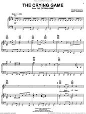 Cover icon of The Crying Game sheet music for voice, piano or guitar by Geoff Stephens, intermediate skill level