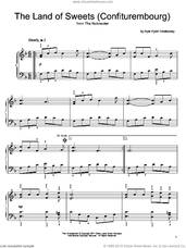 Cover icon of Confiturembourg sheet music for piano solo by Pyotr Ilyich Tchaikovsky, classical score, easy skill level
