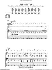 Cover icon of Talk Talk Talk sheet music for guitar (tablature) by The Ordinary Boys, Charles Stanley, Samuel Preston and William Brown, intermediate skill level