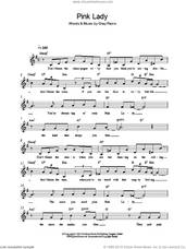 Cover icon of Pink Lady sheet music for voice and other instruments (fake book) by Gray Rains, intermediate skill level
