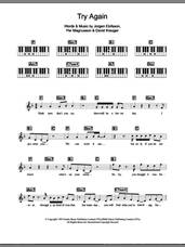 Cover icon of Try Again sheet music for piano solo (chords, lyrics, melody) by Westlife, David Kreuger, Jorgen Elofsson and Per Magnusson, intermediate piano (chords, lyrics, melody)