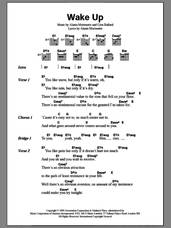 Cover icon of Wake Up sheet music for guitar (chords) by Alanis Morissette and Glen Ballard, intermediate skill level