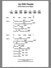 Cover icon of Up With People sheet music for guitar (chords) by Lambchop and Kurt Wagner, intermediate skill level