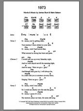 Cover icon of 1973 sheet music for guitar (chords) by James Blunt and Mark Batson, intermediate skill level