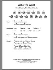 Cover icon of Wake The World sheet music for guitar (chords) by The Beach Boys, Al Jardine and Brian Wilson, intermediate skill level