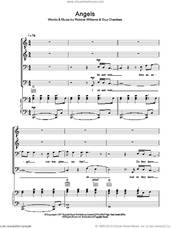 Cover icon of Angels (arr. Christopher Hussey) sheet music for choir (TTBB: tenor, bass) by Robbie Williams, Christopher Hussey and Guy Chambers, intermediate skill level