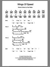 Cover icon of Wings Of Speed sheet music for guitar (chords) by Paul Weller, intermediate skill level