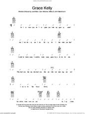 Cover icon of Grace Kelly sheet music for ukulele (chords) by Mika, Dan Warner, Jodi Marr and John Merchant, intermediate skill level