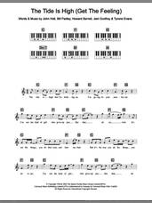 Cover icon of The Tide Is High (Get The Feeling) sheet music for piano solo (chords, lyrics, melody) by Atomic Kitten, Blondie, Bill Padley, Howard Barrett, Jem Godfrey, John Holt and Tyrone Evans, intermediate piano (chords, lyrics, melody)
