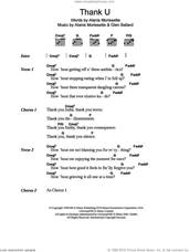 Cover icon of Thank U sheet music for guitar (chords) by Alanis Morissette and Glen Ballard, intermediate skill level