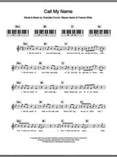 Cover icon of Call My Name sheet music for piano solo (chords, lyrics, melody) by Charlotte Church, Francis White and Wayne Hector, intermediate piano (chords, lyrics, melody)