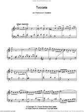 Cover icon of Toccata sheet music for piano solo by Jan Pieterszoon Sweelinck, classical score, intermediate skill level