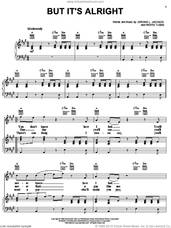 Cover icon of But It's Alright sheet music for voice, piano or guitar by Huey Lewis & The News, J.J. Jackson, Jerome L. Jackson and Pierre Tubbs, intermediate skill level