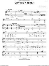 Cover icon of Cry Me A River sheet music for voice and piano by Arthur Hamilton, Janice Harper, Joe Cocker and Julie London, intermediate skill level