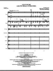 Cover icon of Lean On Me (With We Shall Overcome) (complete set of parts) sheet music for orchestra/band (Orchestra) by Pete Seeger, Frank Hamilton, Guy Carawan, Zilphia Horton, Bill Withers and Mark Hayes, intermediate skill level
