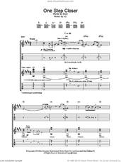 Cover icon of One Step Closer sheet music for guitar (tablature) by U2 and Bono, intermediate skill level