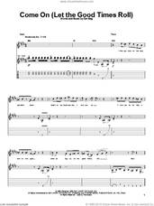 Cover icon of Come On (Part 1) sheet music for guitar (tablature) by Jimi Hendrix and Earl King, intermediate skill level
