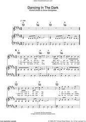 Cover icon of Dancing In The Dark sheet music for voice, piano or guitar by Bruce Springsteen, intermediate skill level