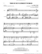 This Is My Father's World sheet music download