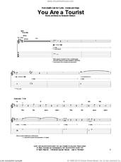 Cover icon of You Are A Tourist sheet music for guitar (tablature) by Death Cab For Cutie and Benjamin Gibbard, intermediate skill level