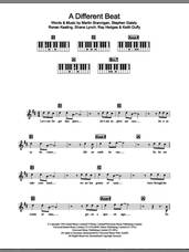 Cover icon of A Different Beat sheet music for piano solo (chords, lyrics, melody) by Boyzone, Keith Duffy, Martin Brannigan, Ray Hedges, Ronan Keating, Shane Lynch and Stephen Gately, intermediate piano (chords, lyrics, melody)