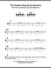Cover icon of The Cheeky Song (Touch My Bum) sheet music for piano solo (chords, lyrics, melody) by The Cheeky Girls, Margit Semal, Pete Kirtley and Tim Hawes, intermediate piano (chords, lyrics, melody)