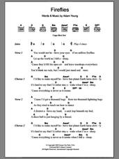 Cover icon of Fireflies sheet music for guitar (chords) by Owl City and Adam Young, intermediate skill level