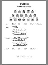 Cover icon of (I) Get Lost sheet music for guitar (chords) by Eric Clapton, intermediate skill level