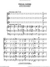 Cover icon of Alleluia Jubilate sheet music for choir (SSA: soprano, alto) by James Whitbourn, intermediate skill level