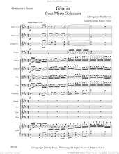 Gloria From Missa Solemnis sheet music download