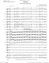 Gloria From Missa Solemnis sheet music download