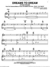 Cover icon of Dreams To Dream (Finale Version) sheet music for voice, piano or guitar by Linda Ronstadt, James Horner and Will Jennings, intermediate skill level