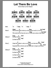 Cover icon of Let There Be Love sheet music for piano solo (chords, lyrics, melody) by Oasis and Noel Gallagher, intermediate piano (chords, lyrics, melody)