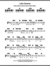 Cover icon of Let's Groove sheet music for piano solo (chords, lyrics, melody) by Earth, Wind & Fire, Maurice White and Wayne Vaughn, intermediate piano (chords, lyrics, melody)