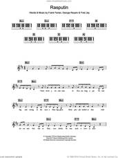 Cover icon of Rasputin sheet music for piano solo (chords, lyrics, melody) by Fred Jay, Boney M., Frank Farian and George Reyam, intermediate piano (chords, lyrics, melody)