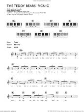 Cover icon of The Teddy Bears Picnic sheet music for piano solo (chords, lyrics, melody) by Jimmy Kennedy and John Bratton, intermediate piano (chords, lyrics, melody)