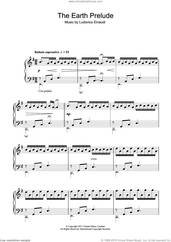 Cover icon of The Earth Prelude sheet music for piano solo by Ludovico Einaudi, classical score, intermediate skill level