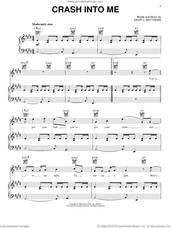 Cover icon of Crash Into Me sheet music for voice, piano or guitar by Dave Matthews Band, intermediate skill level