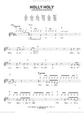 Cover icon of Holly Holy sheet music for guitar solo (chords) by Neil Diamond, easy guitar (chords)