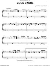 Cover icon of Moon Dance sheet music for piano solo by Andreas Vollenweider, intermediate skill level