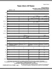 Cover icon of Name Above All Names (complete set of parts) sheet music for orchestra/band (Orchestra) by Marty Hamby, Jonathan James and Mark Stevens, intermediate skill level