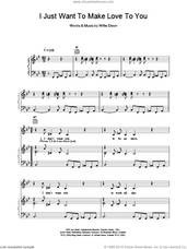 Cover icon of I Just Wanna Make Love To You sheet music for voice, piano or guitar by Etta James and Willie Dixon, intermediate skill level