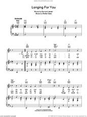 Cover icon of Longing For You sheet music for voice, piano or guitar by Vic Damone, Bernard Jansen and Walter Dana, intermediate skill level