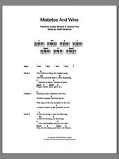 Cover icon of Mistletoe And Wine sheet music for piano solo (chords, lyrics, melody) by Cliff Richard, Jeremy Paul, Keith Strachan and Leslie Stewart, intermediate piano (chords, lyrics, melody)