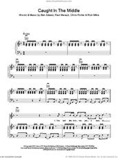 Cover icon of Caught In The Middle sheet music for voice, piano or guitar by Ben Adams, A1, Chris Porter and Paul Marazzi, intermediate skill level