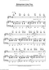 Cover icon of Bohemian Like You sheet music for voice, piano or guitar by The Dandy Warhols and Courtney Taylor-Taylor, intermediate skill level