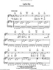 Cover icon of Let's Go sheet music for voice, piano or guitar by The Cars and Ric Ocasek, intermediate skill level